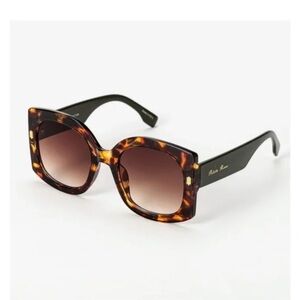 Leopard Print Oversized Sunglasses
